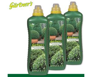 Gärtner’s 3 x 1 L Abono para Boj con Oligoelementos, Acción Lenta
