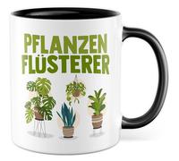 Gärtner Tasse Geschenk Pflanzenflüsterer, Kaffeeasse Pflanze Gärtnerin Freunde Witz, Geschenkidee Humor Arbeitskollegin lustig Natur Kaffee-Becher