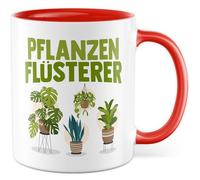 Gärtner Tasse Geschenk Pflanzenflüsterer, Kaffeeasse Pflanze Gärtnerin Freunde Witz, Geschenkidee Humor Arbeitskollegin lustig Natur Kaffee-Becher