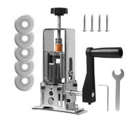 GAESHOW Pelacables Manual Automático, 1-25mm Pelador de Cables Electricos para Manivela o Taladro, con 5 Cuchillas de Repuesto, Herramienta de Pelado de Residuos de Cables para Reciclaje de Cobre