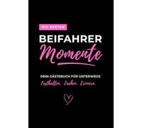 Gästebuch für Beifahrer, lustiges Ausfüllbuch - das ideale Geschenk zum Führerschein, 18ter Geburtstag, Girls Edition, Softcover