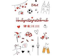 Gästebuch für Hochzeiten in Köln und Umgebung mit lustigen Fragen zum Ausfüllen: Das etwas andere Gästebuch für echte kölsche Jungs und Mädcher in den Kölner Stadtfarben Rot und Weiß