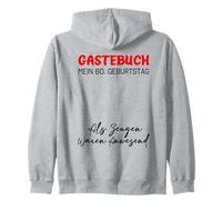 Gästebuch Mein 60. Geburtstag Libro de visitas Firma Sudadera con Capucha