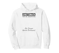 Gästebuch Mein 65. Geburtstag Libro de visitas Firma Sudadera con Capucha