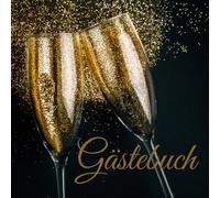 Gästebuch - Stilvolles Gästebuch für Feiern, Erinnerungen & besondere Momente: Ein schlichtes, elegantes Gästebuch mit viel Raum für persönliche Worte und Gedanken