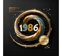 Gästebuch zum 40. Geburtstag - Limitierte Ausgabe im Retro-Stil der 80er