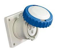Gaestopas argo rapida - Toma empotrar recta 90x100 2 polos+tierra 16a 6 hora/s ip67 azul
