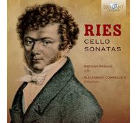 Gaetano Nasillo; Alessandro Commellato - RIES: Cello Sonatas