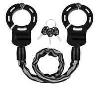 Gaethra Candado Patinete Electrico, Candado Antirrobo para Scooters, Candado bicicleta con llave, Ideal para Patinete Eléctricas, Bicicletas, Carritos de Bebé, Motos