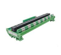 GAEYAELE 16 Grupos 1SPDT 1NC1NO Módulo de relé PLC AC/DC24V (FY-T7316-24VACDC)