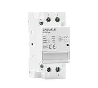 GAEYAELE Contactor modular automático Contactor doméstico Tipo de riel DIN(2P 40A 2NO 220VAC)