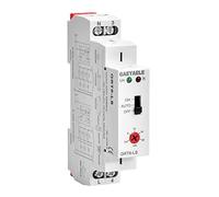 GAEYAELE Interruptor de Escalera Temporizador de iluminación Interruptor Temporizador relé 220VAC 16A Utilizado para el Control de iluminación del Pasillo (GRT8-LS,AC220V)