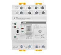 GAEYAELE Interruptor de Transferencia Automática Interruptor de Alimentación Dual Alimentación Ininterrumpida Tipo de Carril DIN (4Polo 63A AC220V)