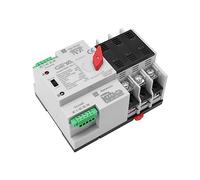 GAEYAELE Interruptor de transferencia automática Interruptor de transferencia de alimentación montado en riel DIN Tipo eléctrico del controlador(3P 63A AC110V)