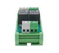 GAEYAELE Módulo de relé de 2 canales AC/DC 5V Interfaz de relé montada en riel DIN