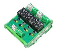 GAEYAELE Módulo de relé de 4 canales 1 SPDT Módulo de relé de interfaz AC230V de montaje en riel DIN (FY-T734-230VAC)