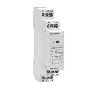 GAEYAELE Relé Intermedio Auxiliar 16A 3SPDT RELÉS Din Rail Switch Relé (GR8-316, AC/DC 12V)