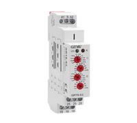 GAEYAELE Temporizador de Ciclo asimétrico 2SPDT Relé de repetición electrónico 16A AC230V (GRT8-S2,AC230V)