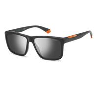 Gafa de sol POLAROID 2164/S RC2 (EX) MATTE BLACK ORANGE/GREY MIRROR POL CAL. 58