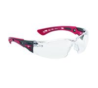 Gafa modelo rush patillas rojas cristal incoloro bollé 49011