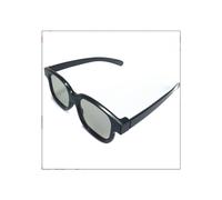 Gafas 3D con montura de plástico duradera, compatibles con todas las pantallas 3D pasivas, compatibles con miopía, gafas 3D polarizadas para cine,