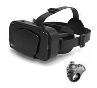 Gafas 3D de Realidad Virtual, Gafas VR, 3D VR Gafas de Realidad Virtual, Gafas 3D VR para Smartphone, Compatible 4.7-7.2 Inch' Smartphone Amplia compatibilidad por Android/iOS(A)