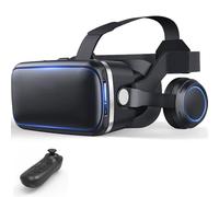 Gafas 3D de Realidad Virtual, Gafas VR, 3D VR Gafas de Realidad Virtual, Gafas 3D VR para Smartphone, Compatible 4.7-7.2 Inch' Smartphone Amplia compatibilidad por Android/iOS(B)