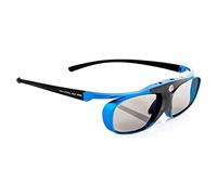 Gafas-3D Hi-Shock Blue Heaven DLP Link 3D compatibles con proyectores DLP 3D de Acer, BenQ, Viewsonic, Optoma, LG 96-200 Hz, 32 g, Recargables por USB