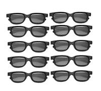 Gafas 3D pasivas polarizadas de 10 piezas para pantalla de cine IMIX