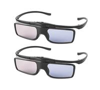 Gafas 3D RF, gafas de obturación 3D recargables, adecuadas para televisores y proyectores RF 3D, compatibles con TDG-BT500A, SSG-5100GB, AN3DG40, 2 unidades