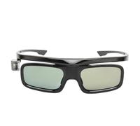 Gafas 3D Universales, 144 Hz Recargables DLP Link 3D con Obturador Activo, Lentes LCD, Gafas 3D para Proyectores DLP 3D, Carga USB, Batería de Litio de 45 MAh, 40 Horas de Trabajo Continuo(GL1800)