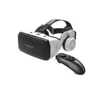 Gafas 3D VR Realidad Virtual Gafas Viar Dispositivos con Auriculares Lentes de Casco Inteligentes para Teléfonos Celulares Visor de Teléfonos