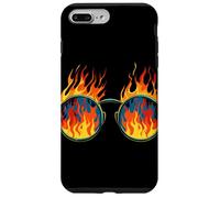 Gafas ardientes geniales con Disfraz de Fuego y Llamas Carcasa para iPhone 7 Plus/8 Plus