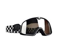 Gafas Bike Dirt - Vintage Lunes Dustres - Densidad de densidad Lunas, gafas de viento para hombre, gafas con visión transparente | Gafas de esquí de motocross al aire libre conducido