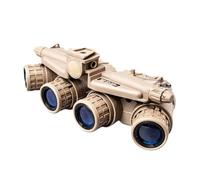 Gafas binoculares de doble tubo para visión nocturna, modelo simulado, caza, casco rápido, accesorios para casco, equipo de juego de rol, gafas militares, disfraz de visión nocturna