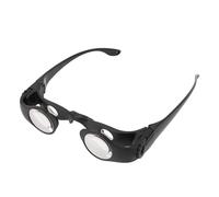 Gafas Binoculares de Pesca, Aumento de 8X, Manos Libres, Focal Ajustable, Filtro CPL de Triple Color, Lente HD, Diseño de Puente Nasal Grande de 85 °, Diseño Ergonómico, con