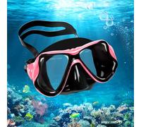 Gafas Buceo Adulto, Gafas Snorkel 180° Panorámica HD Vista, Gafas de Buceo Dry Antivaho, Mascara Snorkel Cristal Templado Anti-Fugas, Profesional Mascara Buceo para Hombres Mujeres