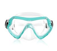 Gafas Buceo Niño, Gafas Piscina Niños 6-16 Años para Niños Niñas, Mascara Buceo Niño con Cubre Nariz, HD Antivaho Antifugas Gafas de Bucear para Buceo, Snorkel y Natación (Azul Lago)