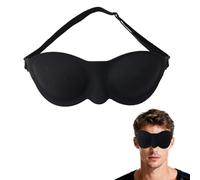 Gafas con Cámara de Humedad, Antifaz Hidratante de Silicona Dormir Ligeras y Cómodas Que Retienen La Humedad para Yoga Meditación Siestas e Insomnio