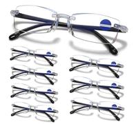 Gafas con enfoque automático, paquete de 8, gafas de lectura autoajustables con bloqueo de luz azul para hombres y mujeres, para ordenador con protección contra la luz azul y visión ní