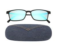 Gafas Daltónicas para Hombres Y Mujeres, Gafas Daltónicas Rojas Y Verdes, Gafas Daltónicas para Hombres, Gafas Correctoras de Daltonismo, Tanto para Uso en Exteriores como en Interiores, con Estuche