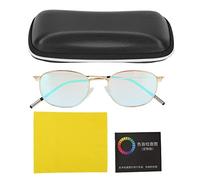 Gafas Daltónicas, Revestimiento de Doble Cara, Gafas Daltónicas Rojas Y Verdes para Hombres, Gafas Correctoras de Daltonismo, Gafas Daltónicas para Hombres Y Mujeres, Tanto para Uso en(#2)