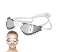 Gafas De Agua, Gafas De Natación para Adultos Gafs De Buceo Anti-UV | Equipo De Natacón, afas De Natación Antivaho, Gfas Profesionales De Carreras De Silicona, Visión Clara para Adultos, Hombres Y