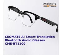 Gafas de audio Bluetooth con traducción inteligente por IA CEOMATE CME-BT1100 nuevo