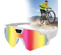 Gafas de béisbol 4K HD POV con cámara, gafas de grabación de video inteligente 2026 para deportes de acción con memoria 32 (colorido -B)
