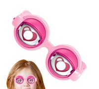 Gafas de broma Divertidas - Ojos locos Intermitentes, Gafas locas | Accesorio de traje para hombres, mujeres, niños, niñas, adolescentes, adultos, entretenimiento de fiesta, cabinas de fotos,