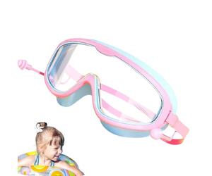 Gafas de buceo con protección UV, gafas de natación para niños, gafas de piscina antivaho con cómoda correa ajustable, equipo de natación para niños y niñas, deportes, playa, piscina, lecciones