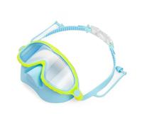 Gafas de buceo para niños, gafas transparentes antivaho, máscaras de natación impermeables, gafas de esnórquel a prueba de fugas con cubierta para la nariz y diadema elástica ajustable, accesorio para