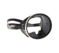 Gafas de buceo profesional con forma de óvalos, transparentes, panorámicas, de vidrio templado, gafas de buceo subacuáticas, ampliamente vistas