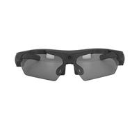 Gafas de Cámara para Exteriores, Gafas de Cámara Espía, Gafas de Cámara Digital Gafas de Sol Full HD 1080P Cámara para Actividades Al Aire Libre, Ciclismo, Esquí, Etc(Negro)